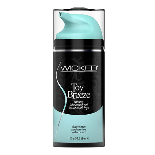 Wicked Toy Breeze Cooling Glycerin Free Water Based Lubricant 100 Ml (3.3 Oz) Bottle