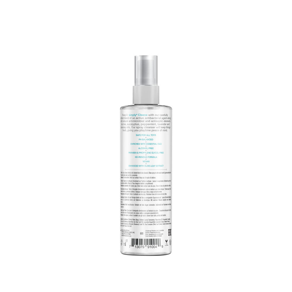 Wicked Simply Cleene Unscented Antibacterial Toy Cleaner 120 Ml (4 Oz) Bottle