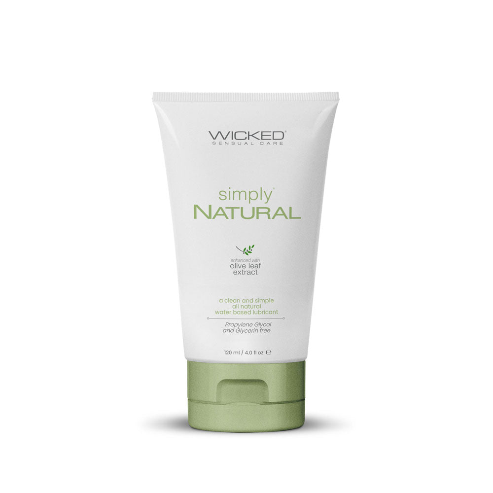 Wicked Simply Natural Water Based Lubricant 120 Ml (4 Oz) Bottle