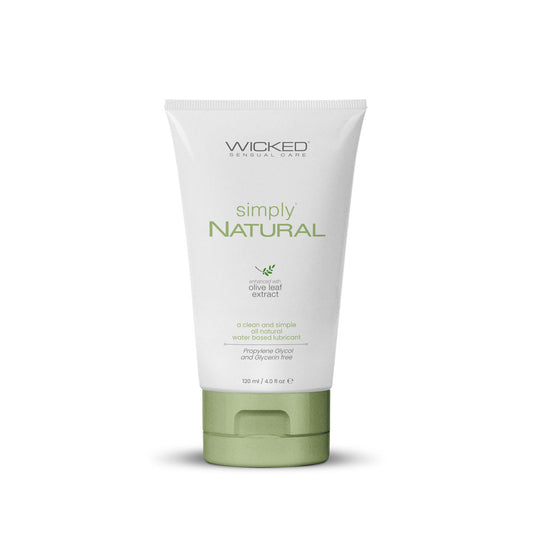 Wicked Simply Natural Water Based Lubricant 120 Ml (4 Oz) Bottle