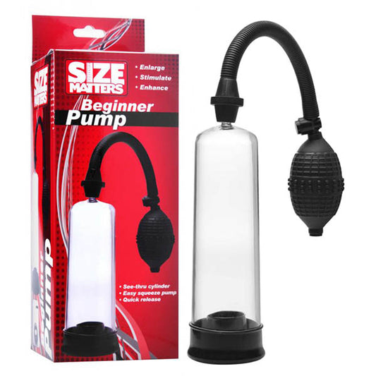 Size Matters Beginner Pump Clear Penis Pump