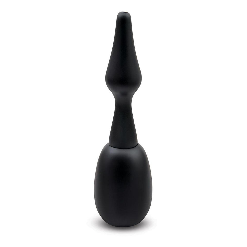 Aqua Clean Silicone 1 Way Valve Douche Set With Butt Plug Nozzle 150 Ml Capacity With Free Travel Douche Included