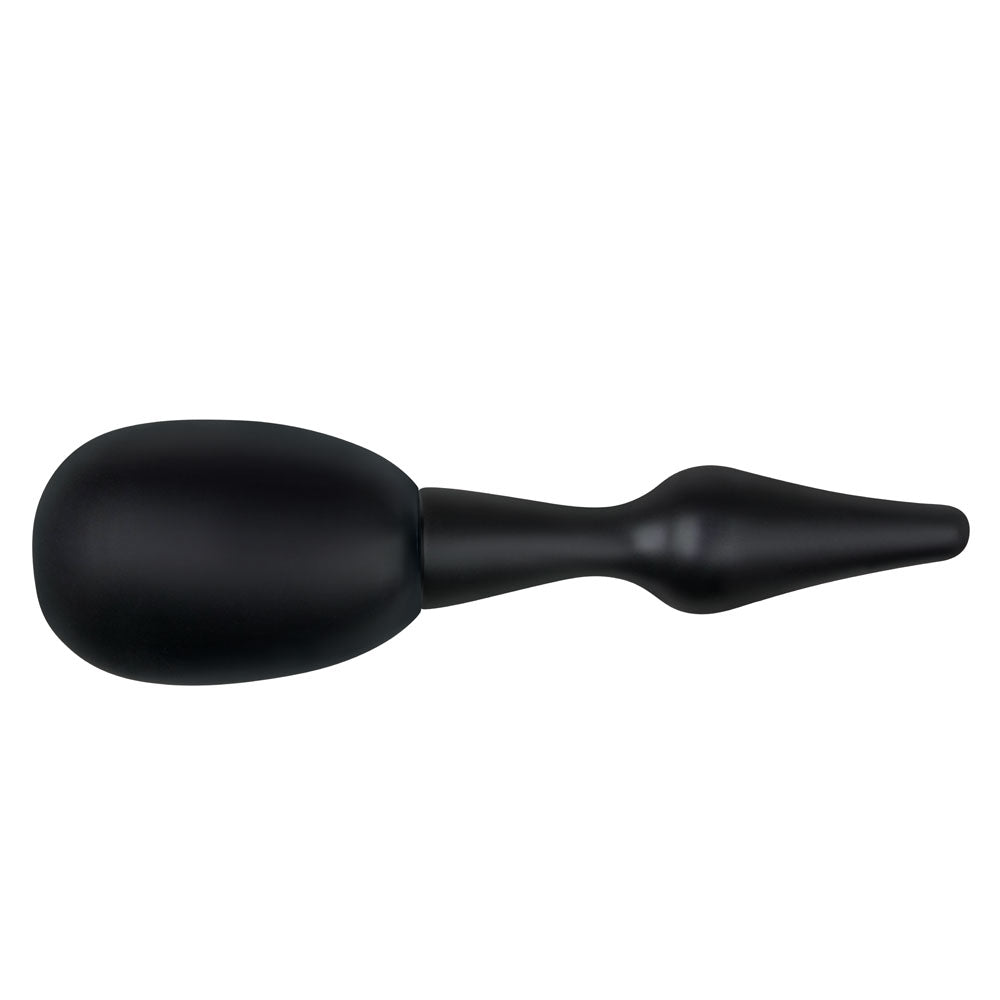 Aqua Clean Silicone 1 Way Valve Douche Set With Butt Plug Nozzle 150 Ml Capacity With Free Travel Douche Included