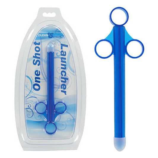 Clean Stream One Shot Launcher Blue Lube Shooter