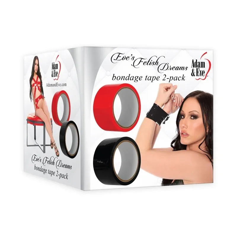 Adam & Eve Fetish Dreams Bondage Tape 2-Pack