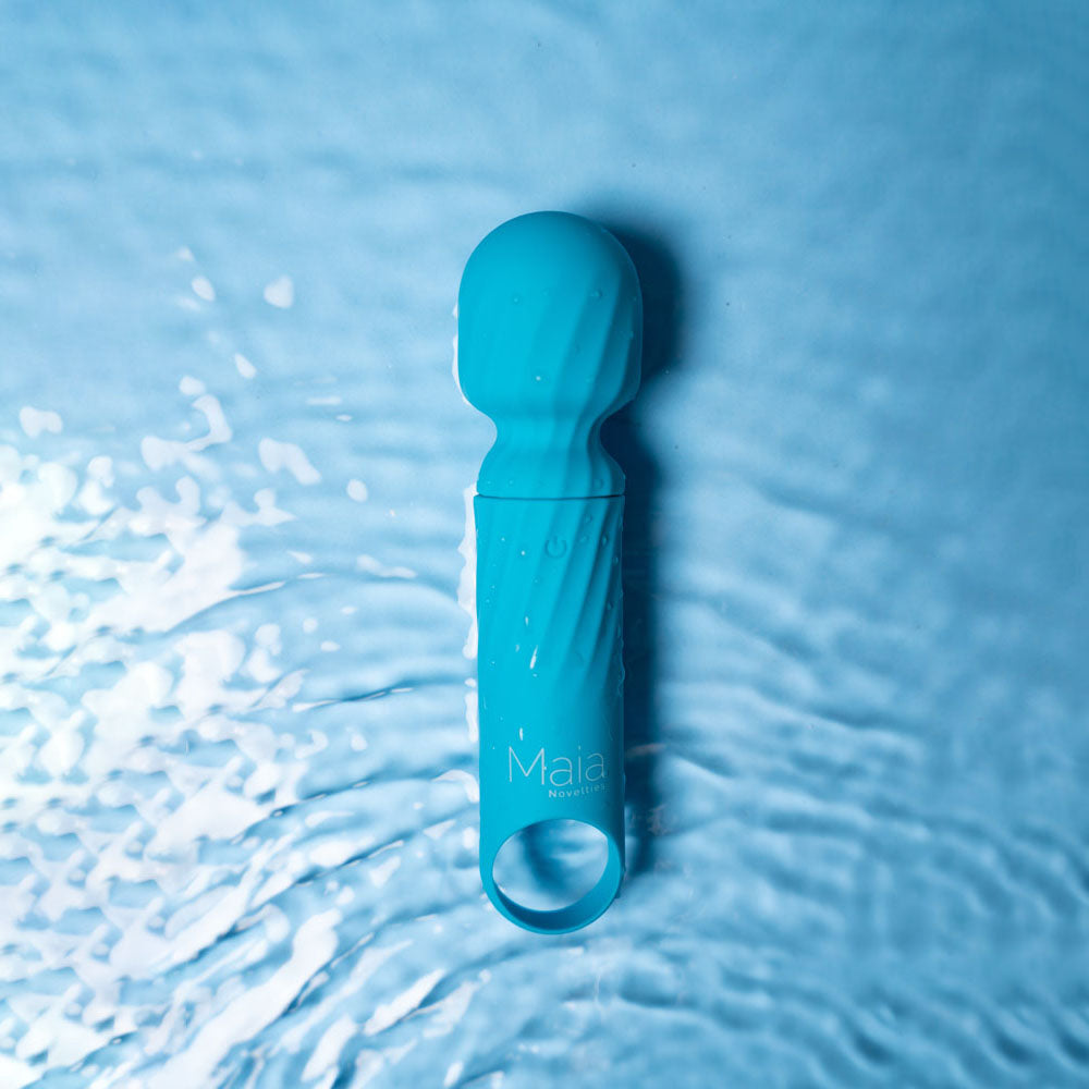 Maia Dolly Blue Blue 12.7 Cm Usb Rechargeable Massage Wand