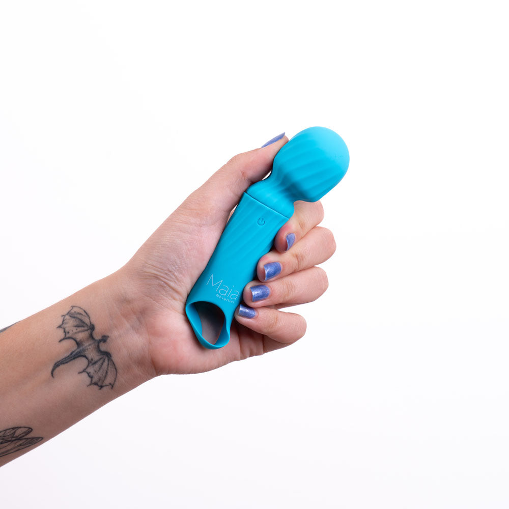 Maia Dolly Blue Blue 12.7 Cm Usb Rechargeable Massage Wand