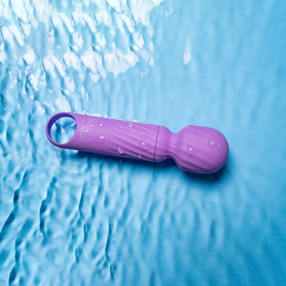 Maia Dolly Purple Purple 12.7 Cm Usb Rechargeable Massage Wand