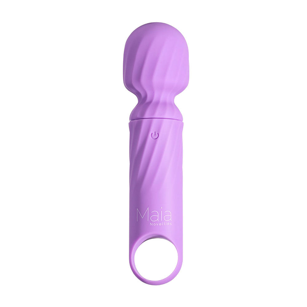 Maia Dolly Purple Purple 12.7 Cm Usb Rechargeable Massage Wand