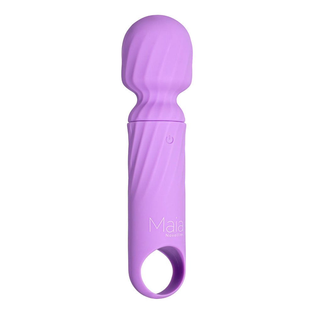 Maia Dolly Purple Purple 12.7 Cm Usb Rechargeable Massage Wand