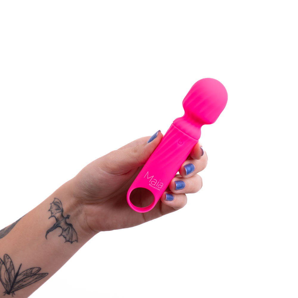 Maia Dolly Pink Pink 12.7 Cm Usb Rechargeable Massage Wand