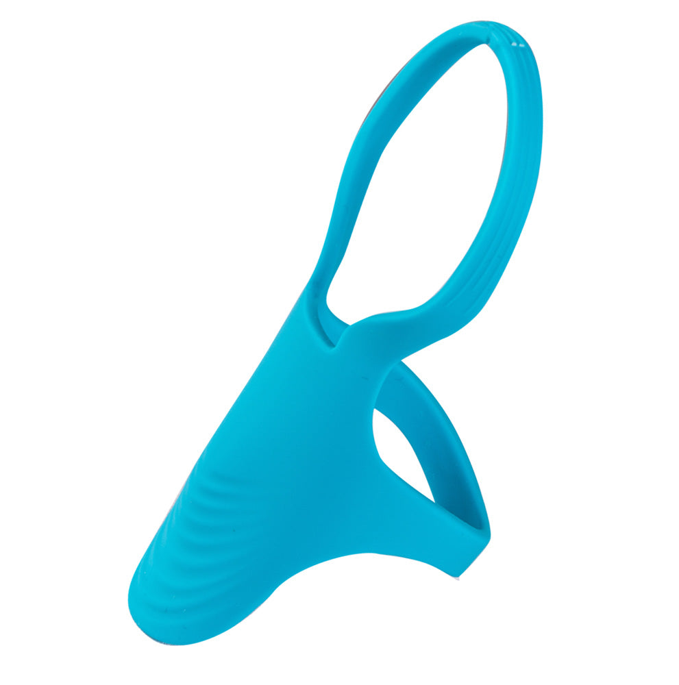 Maia Griffin Blue Silicone Cock Ring