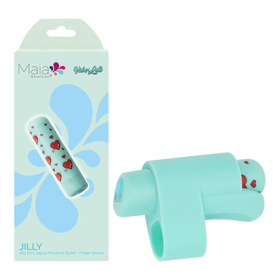 Maia Jilly Teal Teal Usb Rechargeable Powerful Finger Stimulator
