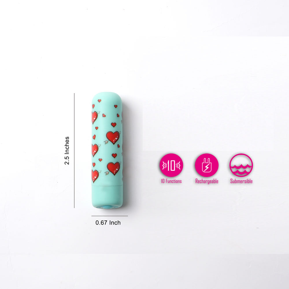 Maia Jilly Teal Teal Usb Rechargeable Powerful Finger Stimulator