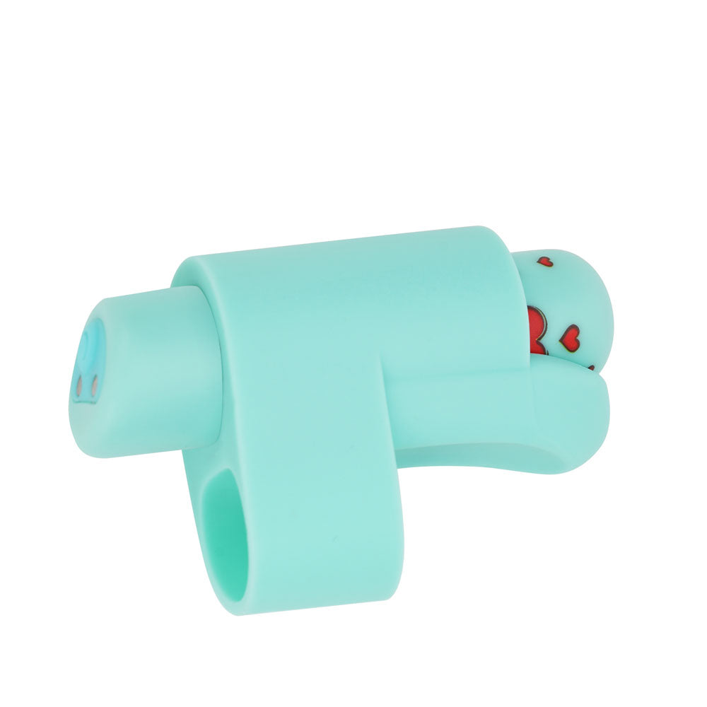 Maia Jilly Teal Teal Usb Rechargeable Powerful Finger Stimulator
