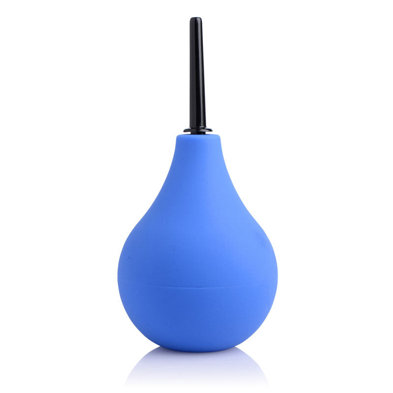 Clean Stream Premium One Way Valve Anal Douche Blue Unisex Douche