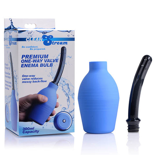 Clean Stream Premium One Way Valve Enema Douche Unisex Douche 300 Ml
