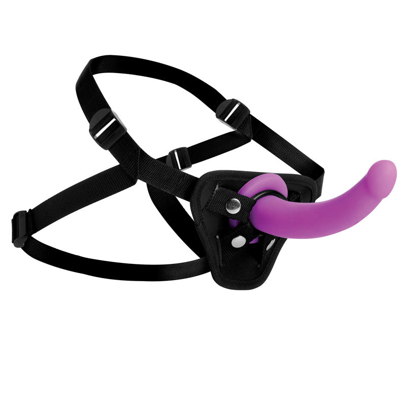 Strap U Navigator Purple 16.5 Cm Silicone G Spot Strap On