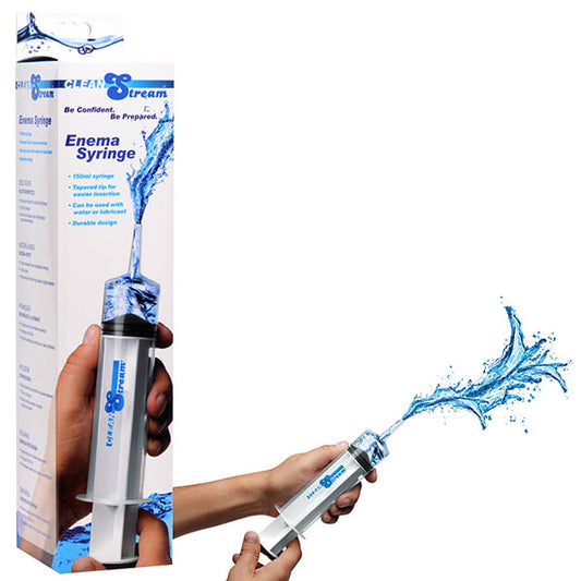 Clean Stream 150ml Enema Syringe Cleanser Syringe