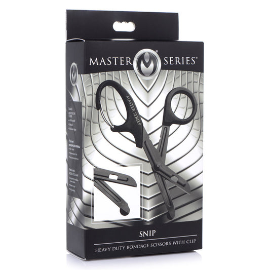 Master Series Snip Black Heavy Duty Bondage Scissors