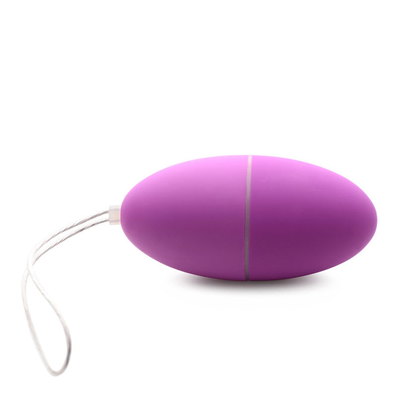 Frisky Scrambler Purple Vibrating Egg With Wireless Remote