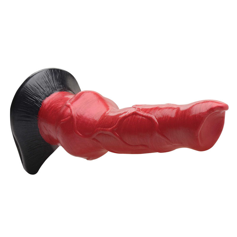 Creature Cocks Hell Hound Canine Penis Silicone Dildo Red 19 Cm Canine Dildo