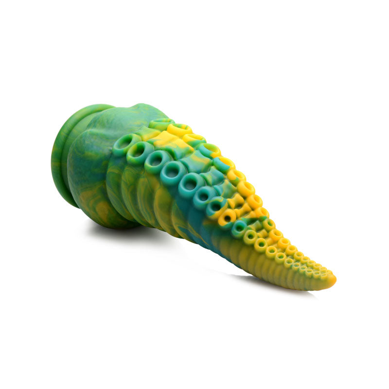 Creature Cocks Monstropus Tentacled Monster Silicone Dildo Green/Yellow 21.6 Cm Fantasy Dildo