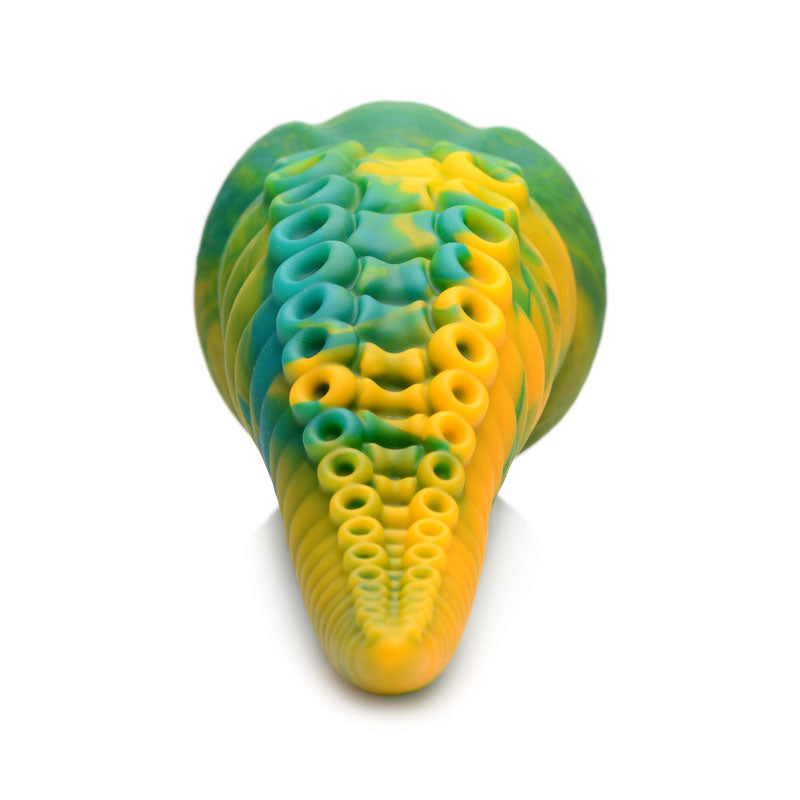 Creature Cocks Monstropus Tentacled Monster Silicone Dildo Green/Yellow 21.6 Cm Fantasy Dildo