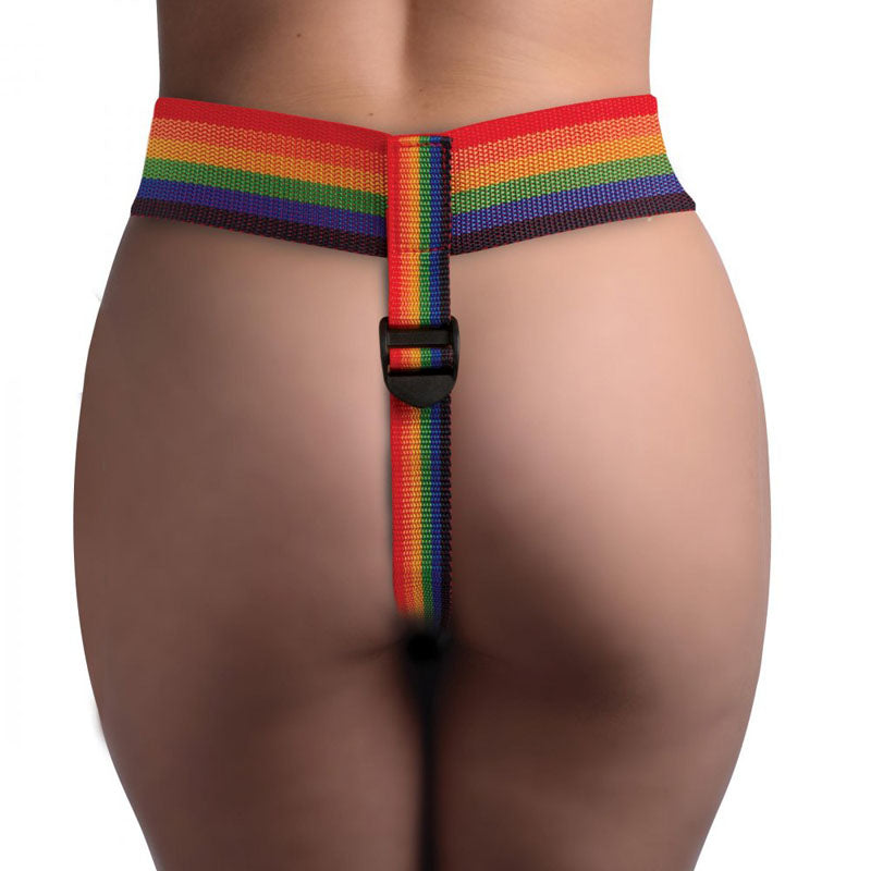 Strap U Take The Rainbow Rainbow Universal Strap On Harness (No Probe Included)