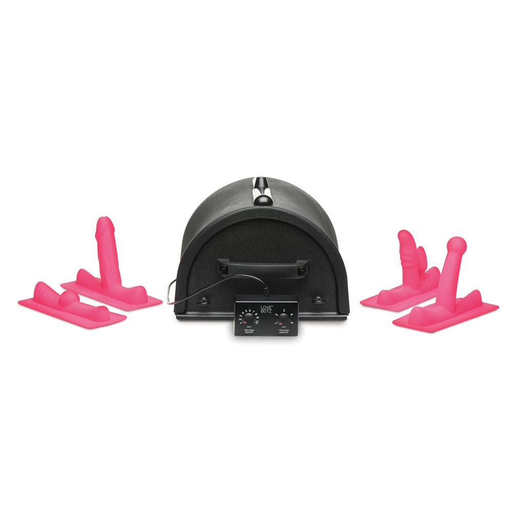 Love Botz 50 X Saddle Pro Sex Machine Mains Powered Machine With 4 Attachments