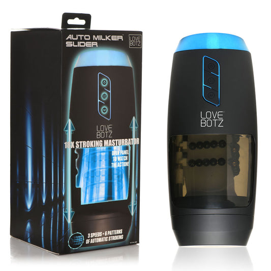 Love Botz The Milker Slider 18 X Stroking Masturbator Usb Rechargeable Stroking Masturbator