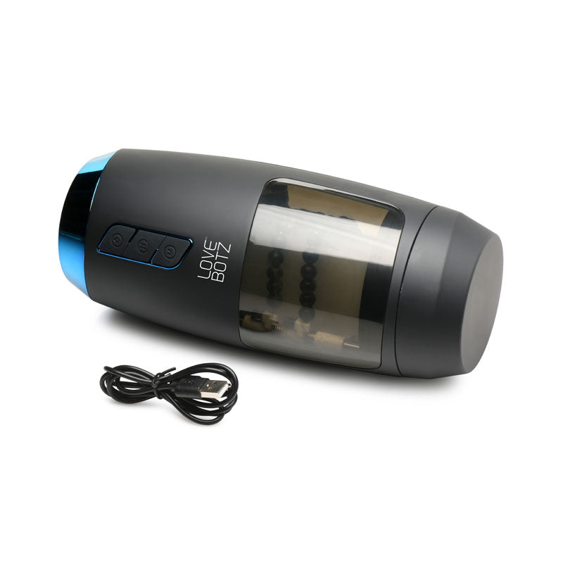 Love Botz The Milker Slider 18 X Stroking Masturbator Usb Rechargeable Stroking Masturbator