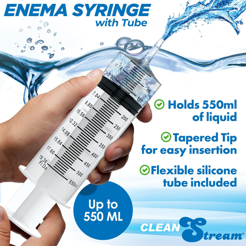 Clean Stream 150ml Enema Syringe Cleanser Syringe