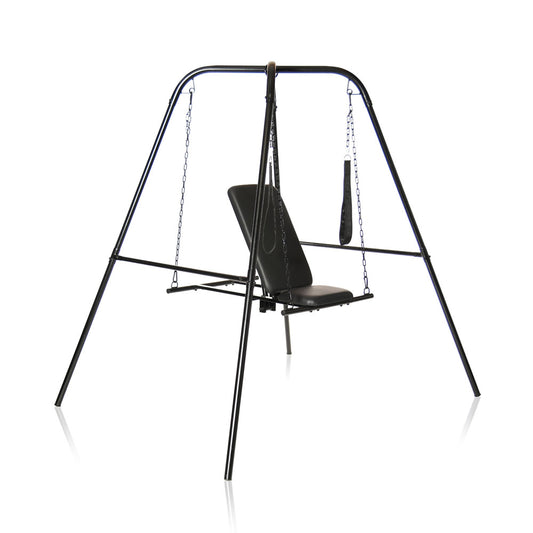 Master Series Throne Adjustable Sex Sling With Stand