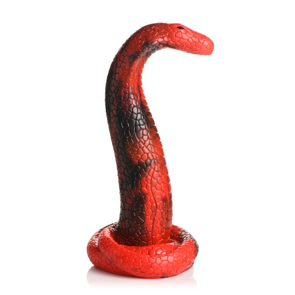 Creature Cocks King Cobra Silicone Dildo Red 21.4 Cm Fantasy Dildo