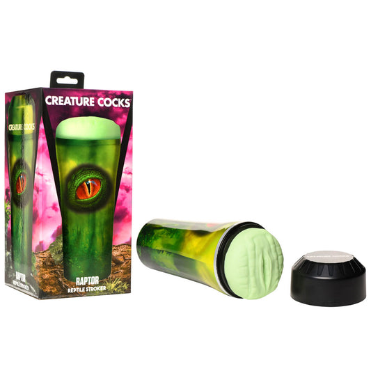 Creature Cocks Raptor Reptile Stroker Green Fantasy Stroker