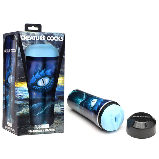Creature Cocks Pussidon Sea Monster Stroker Blue Fantasy Stroker
