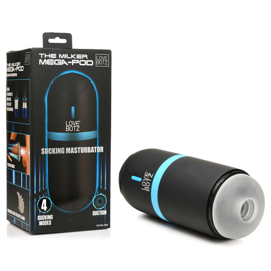 Love Botz The Milker Mega Pod Usb Rechargeable Male Masturbator