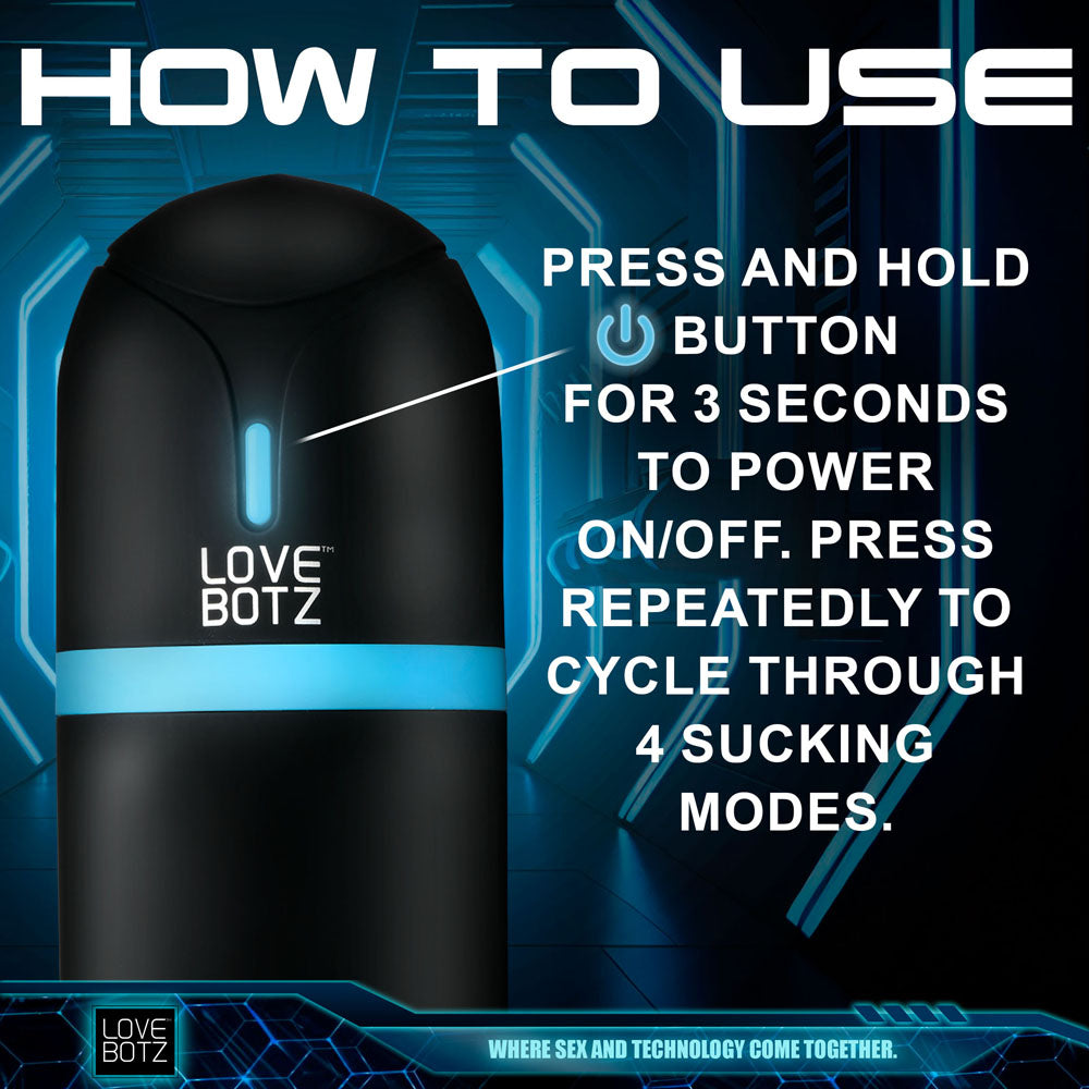 Love Botz The Milker Mega Pod Usb Rechargeable Male Masturbator