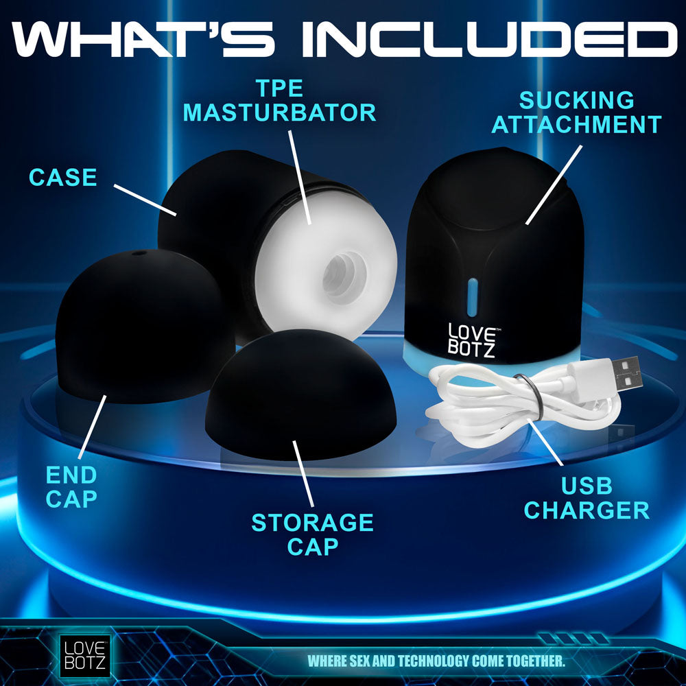 Love Botz The Milker Mega Pod Usb Rechargeable Male Masturbator
