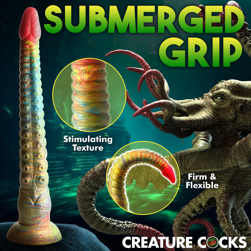 Creature Cocks Tenta Dick Multi Coloured 32 Cm Tentacle Fantasy Dildo