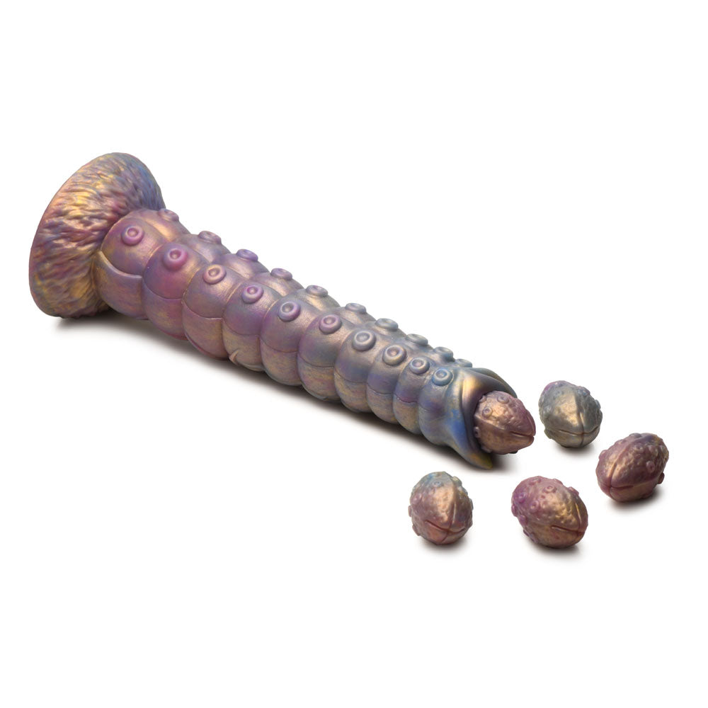 Creature Cocks Deep Invader Multi Coloured 22.9 Cm Ovipositor Fantasy Dildo