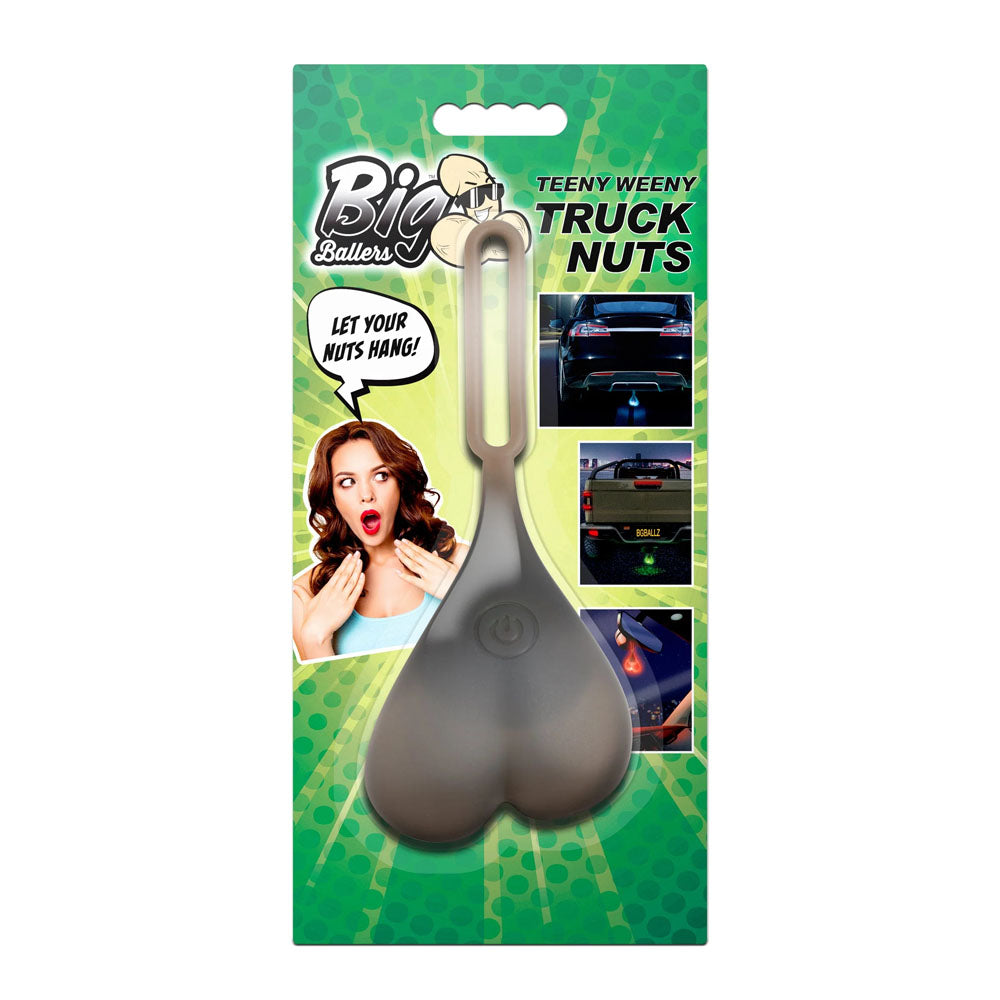Big Ballers Teeny Weeny Truck Nuts Light Up Novelty Nuts