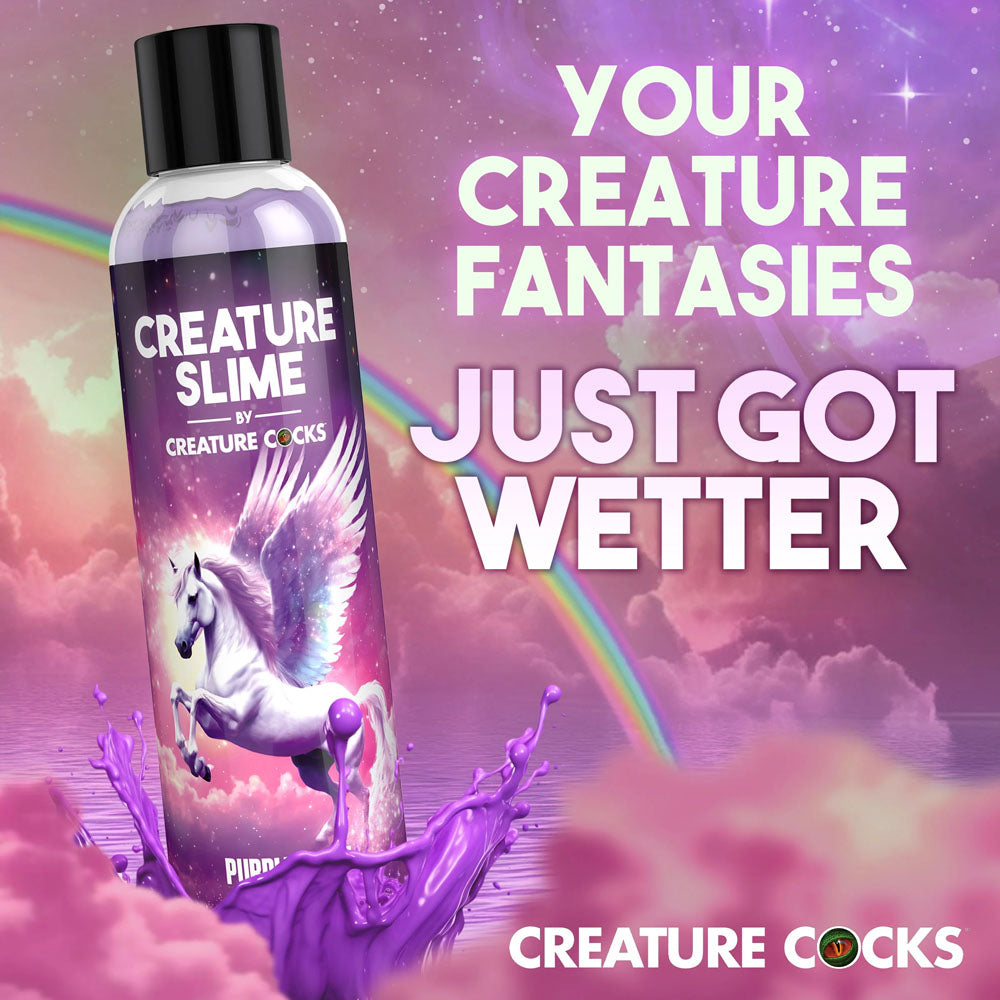 Creature Slime By Creature Cocks Purple Slime Purple Water Based Lubricant 237 Ml Bottle