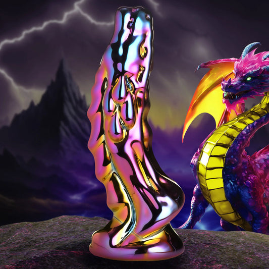 Creature Cocks Dragon Glass Coloured 15.7 Cm Glass Fantasy Dildo