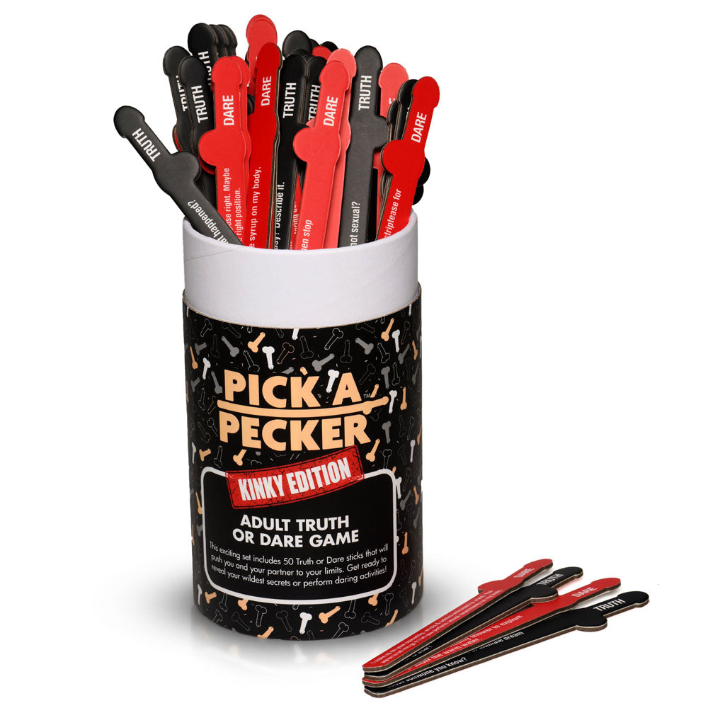 Frisky Pick A Pecker Kinky Edition Adult Truth Or Dare Game