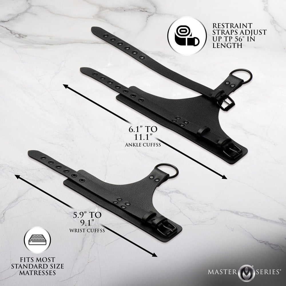 Master Series All Access Bed Restraint Kit