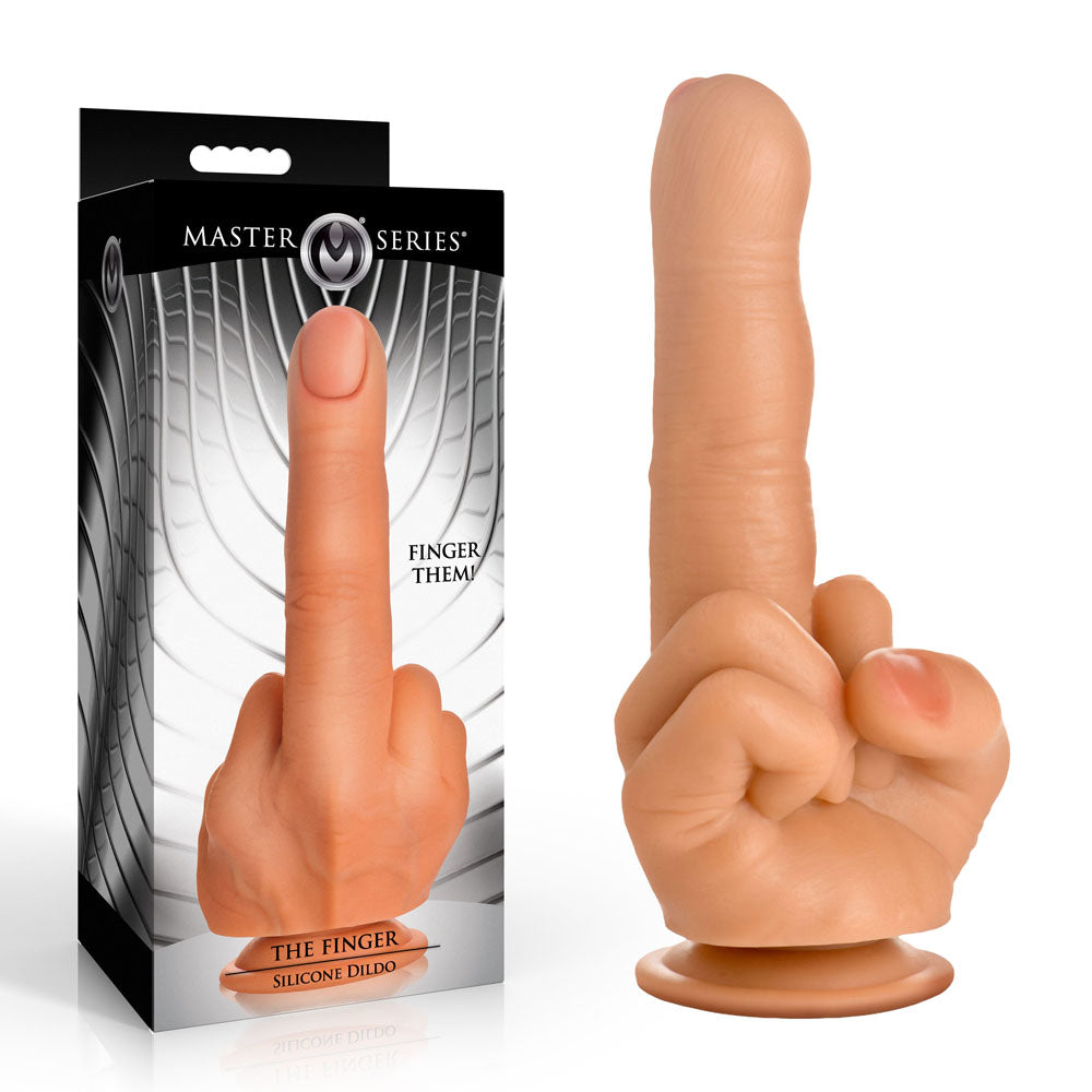 Master Series The Finger Flesh 21.3 Cm Giant Finger Dildo