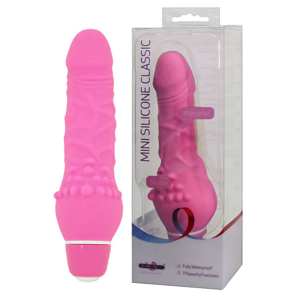Mini Silicone Classic Pink 13.5 Cm (5.25'') Vibrator