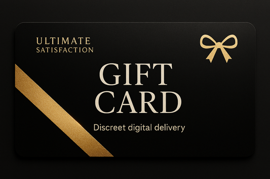 Ultimate Satisfaction Gift Card  Luxury & Discreet Adult Gift Card